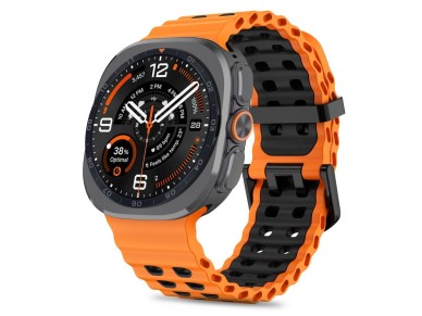 Tech-Protect Iconband Pro for Samsung Galaxy Watch Ultra 47mm - Orange/Black Tech-Protect Iconband Pro for Samsung Galaxy Watch Ultra 47mm - Orange/Black