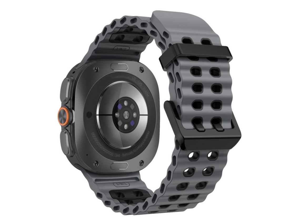 Tech-Protect Iconband Pro para Samsung Galaxy Watch Ultra 47mm - Cinza/Preto