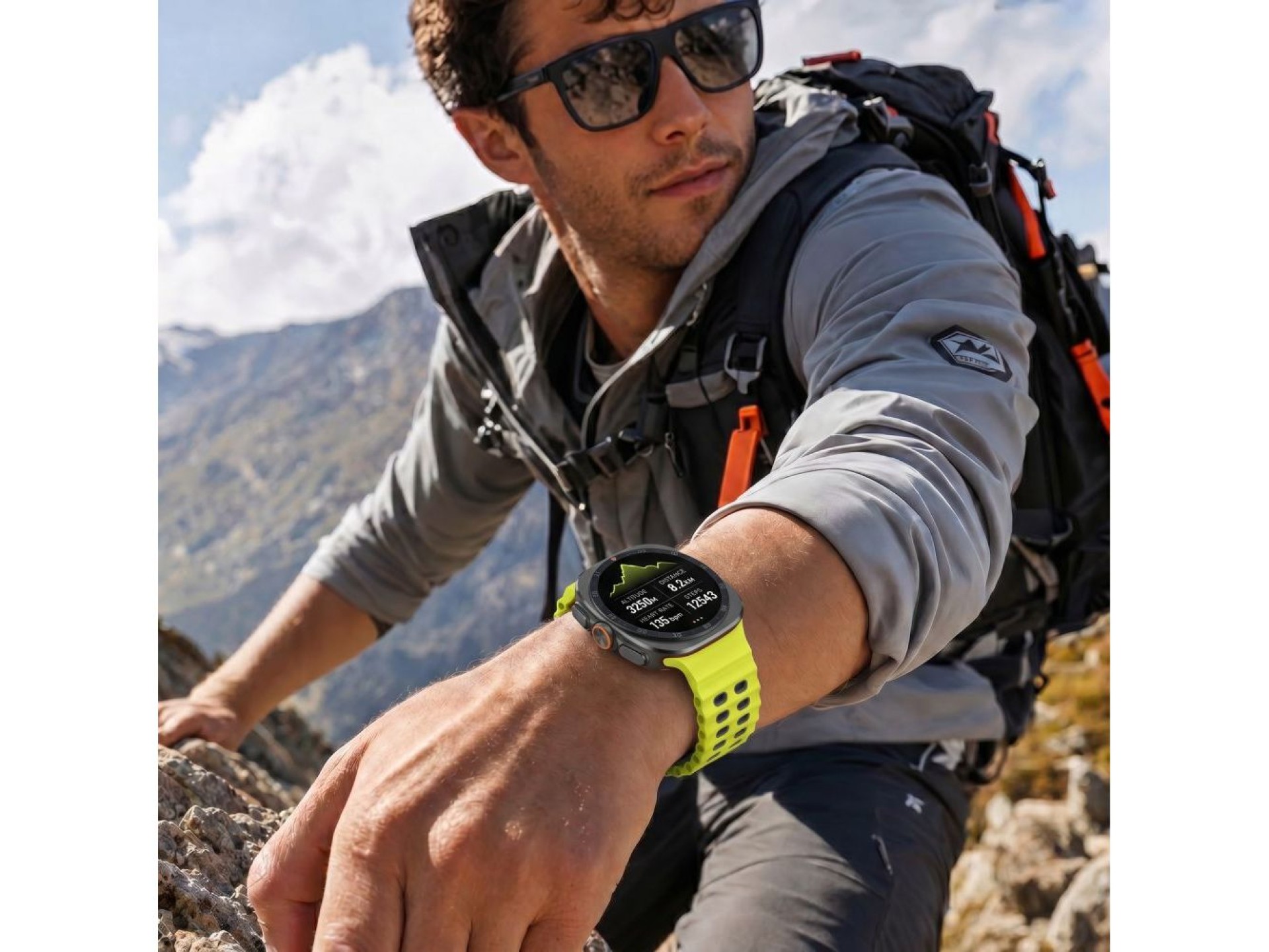 Tech-Protect Iconband Pro para Samsung Galaxy Watch Ultra 47mm - Cinza Lima
