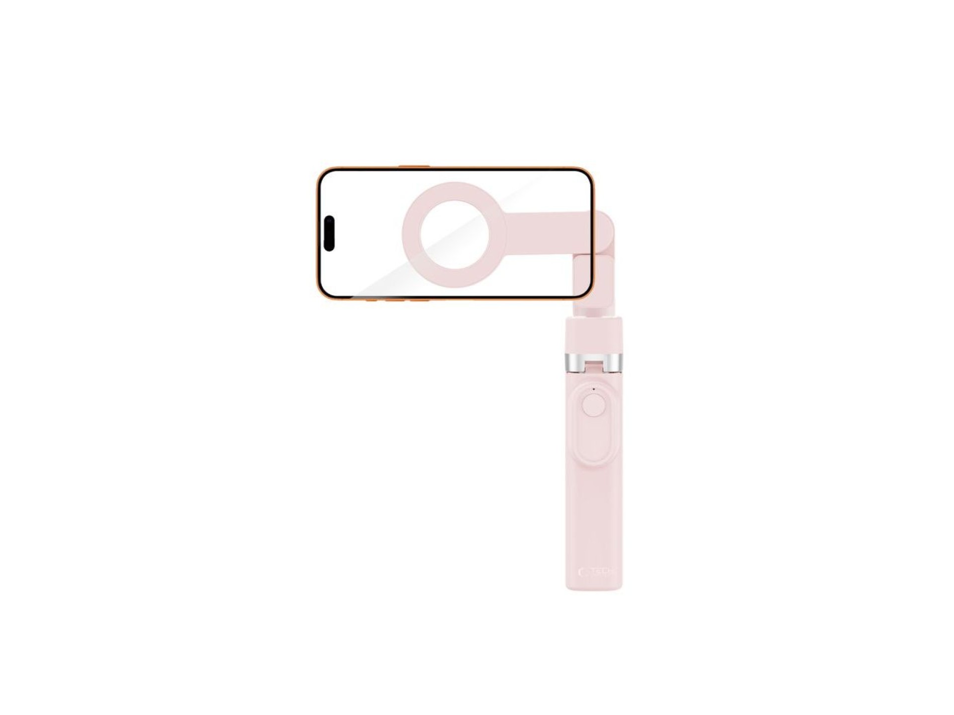 Bastão de selfie Bluetooth Tech-Protect L11S MagSafe - Rosa