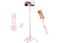 Bastão de selfie Bluetooth Tech-Protect L11S MagSafe - Rosa Bastão de selfie Bluetooth Tech-Protect L11S MagSafe - Rosa