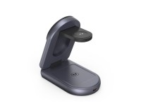 Tech-Protect A53 3in1 MagSafe 25W QI2.2 Wireless Charger - Dark Gray