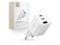Tech-Protect NCA100W-GaN 3-Port PD 3.2 100W / QC3.0 Wall Charger - White