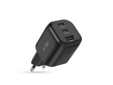 Tech-Protect NCA100W-GaN PD 3.2 100W / QC3.0 wall charger - black Tech-Protect NCA100W-GaN PD 3.2 100W / QC3.0 wall charger - black