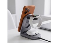 Tech-Protect A53 3in1 MagSafe 25W QI2.2 Wireless Charger - Dark Gray