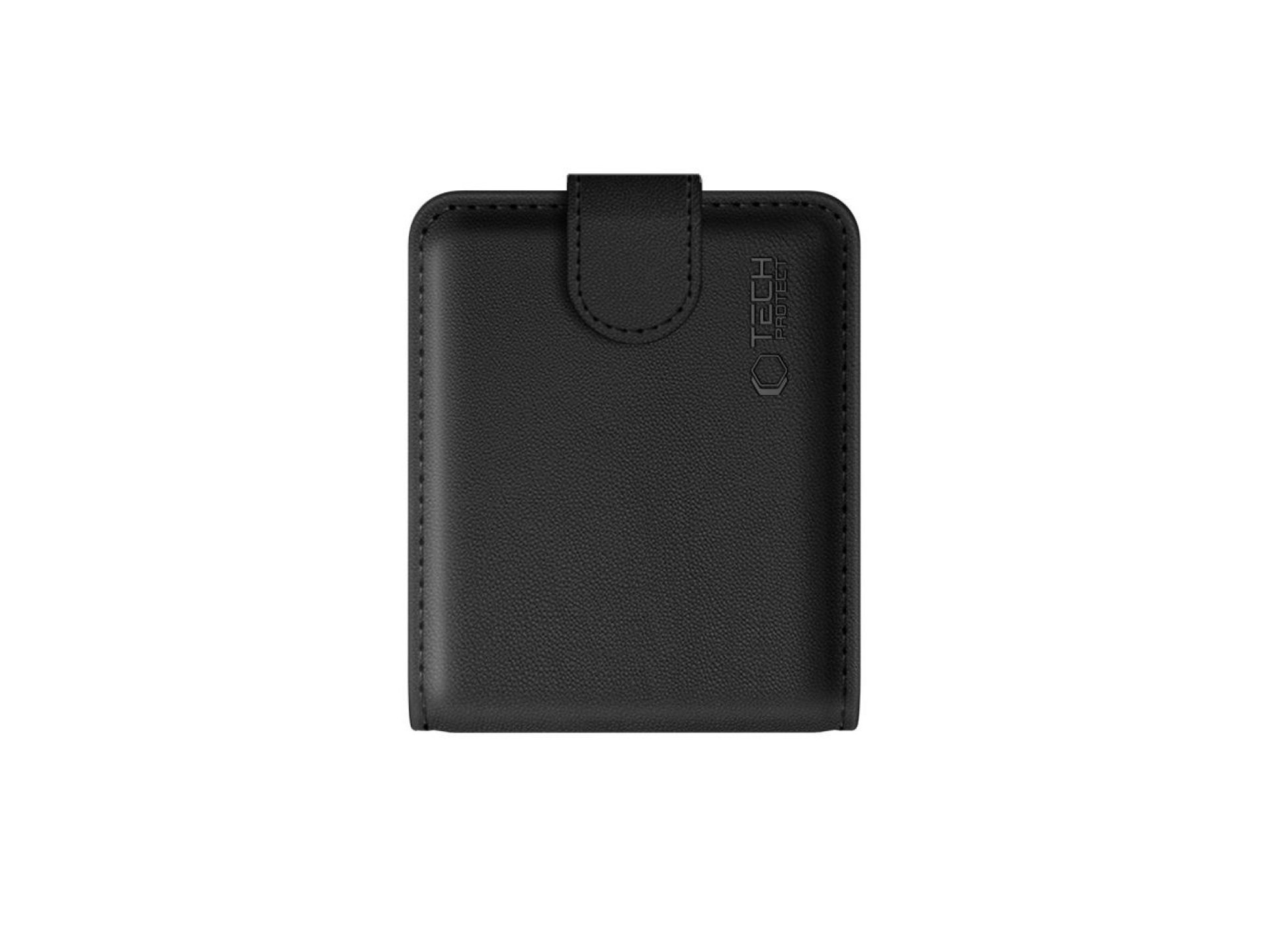 Tech-Protect Wallet Case for Samsung Galaxy Z Flip 8 - Black