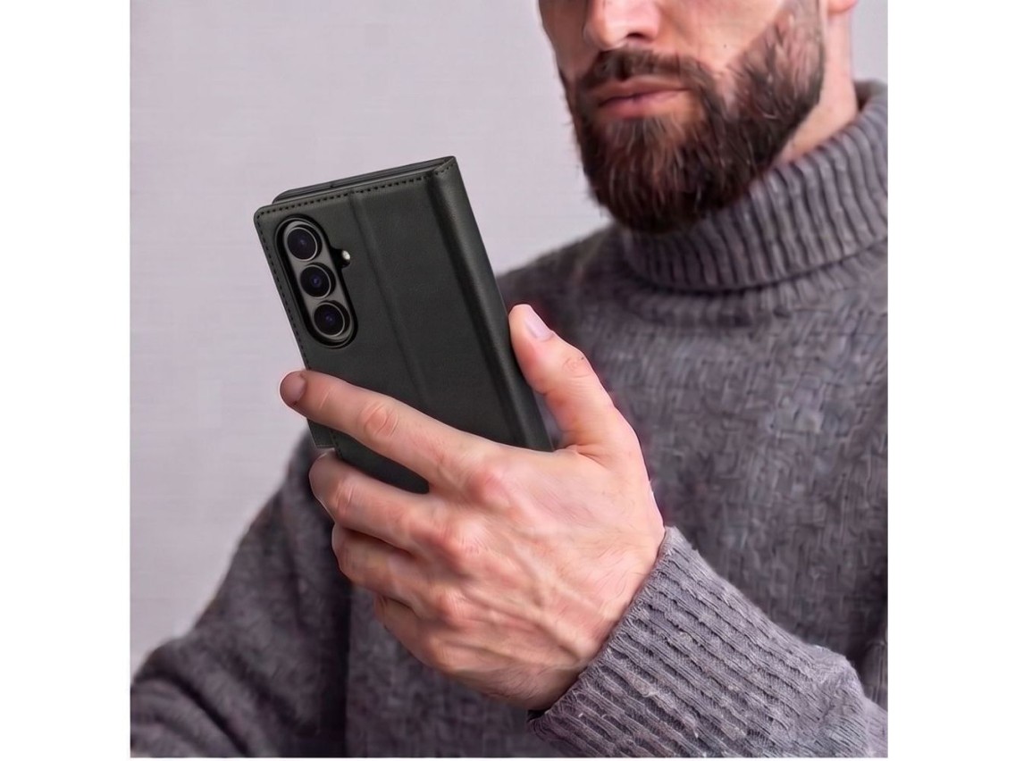 Tech-Protect Wallet Case for Samsung Galaxy Z Fold 8 Ultra - Black