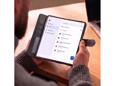 Capa carteira Tech-Protect para Samsung Galaxy Z Fold 8 Ultra - Preta