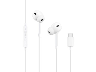 Tech-Protect Ultraboost Core G3 USB-C Wired Headphones - White Tech-Protect Ultraboost Core G3 USB-C Wired Headphones - White