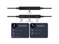 Auriculares con cable USB-C Tech-Protect Ultraboost Core G3 - Negro