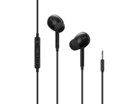 Auriculares con cable Tech-Protect Ultraboost Core G3 con conector mini - Negro