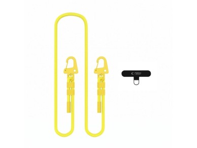 Tech-Protect C5SD Rope CrossBody Phone Lanyard - Yellow