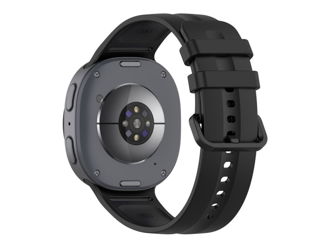 Pulseira de silicone Tech-Protect Evo para Samsung Galaxy Watch 40/44/46 mm - Preta