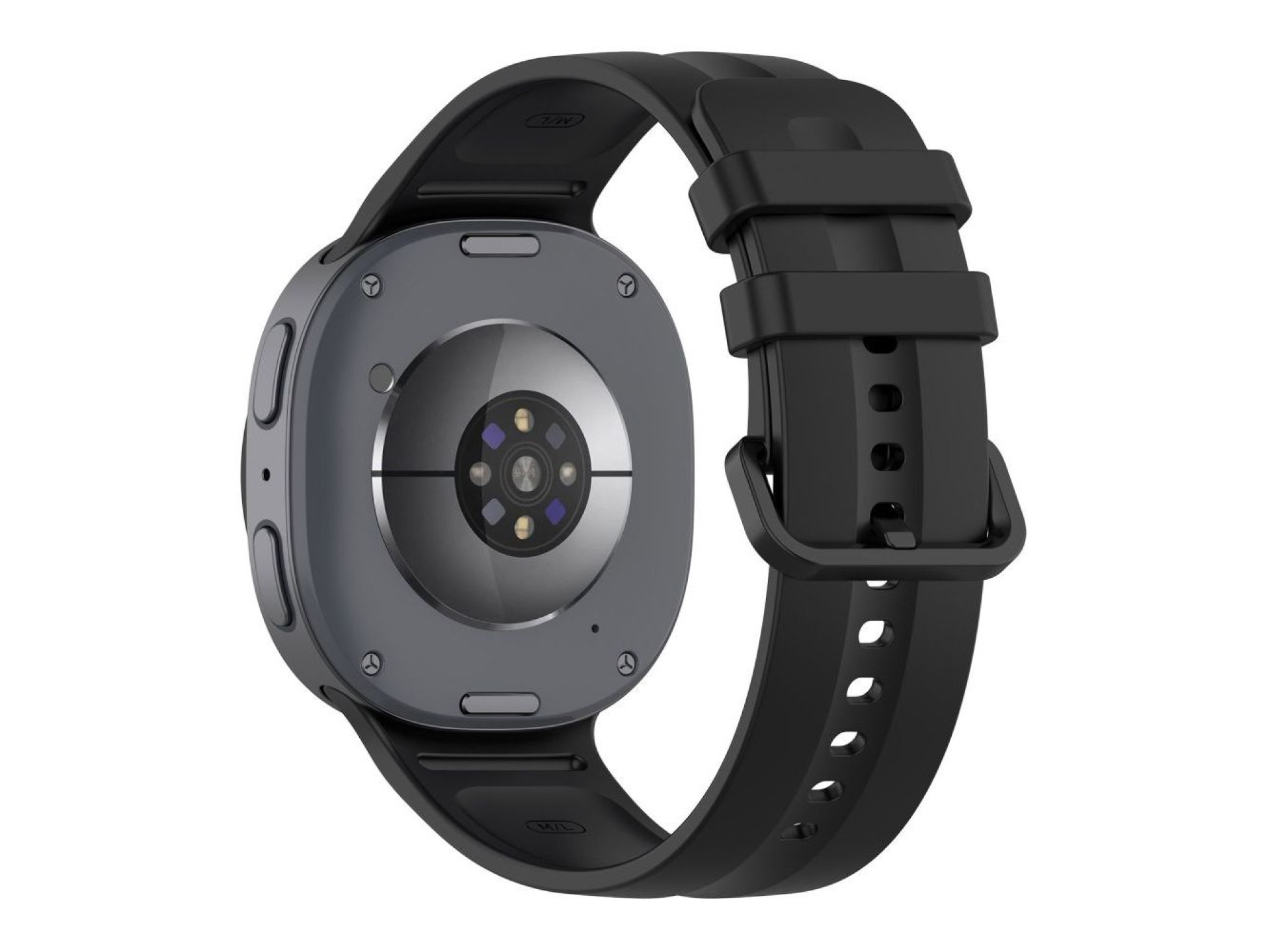 Pulseira de silicone Tech-Protect Evo para Samsung Galaxy Watch 40/44/46 mm - Preta