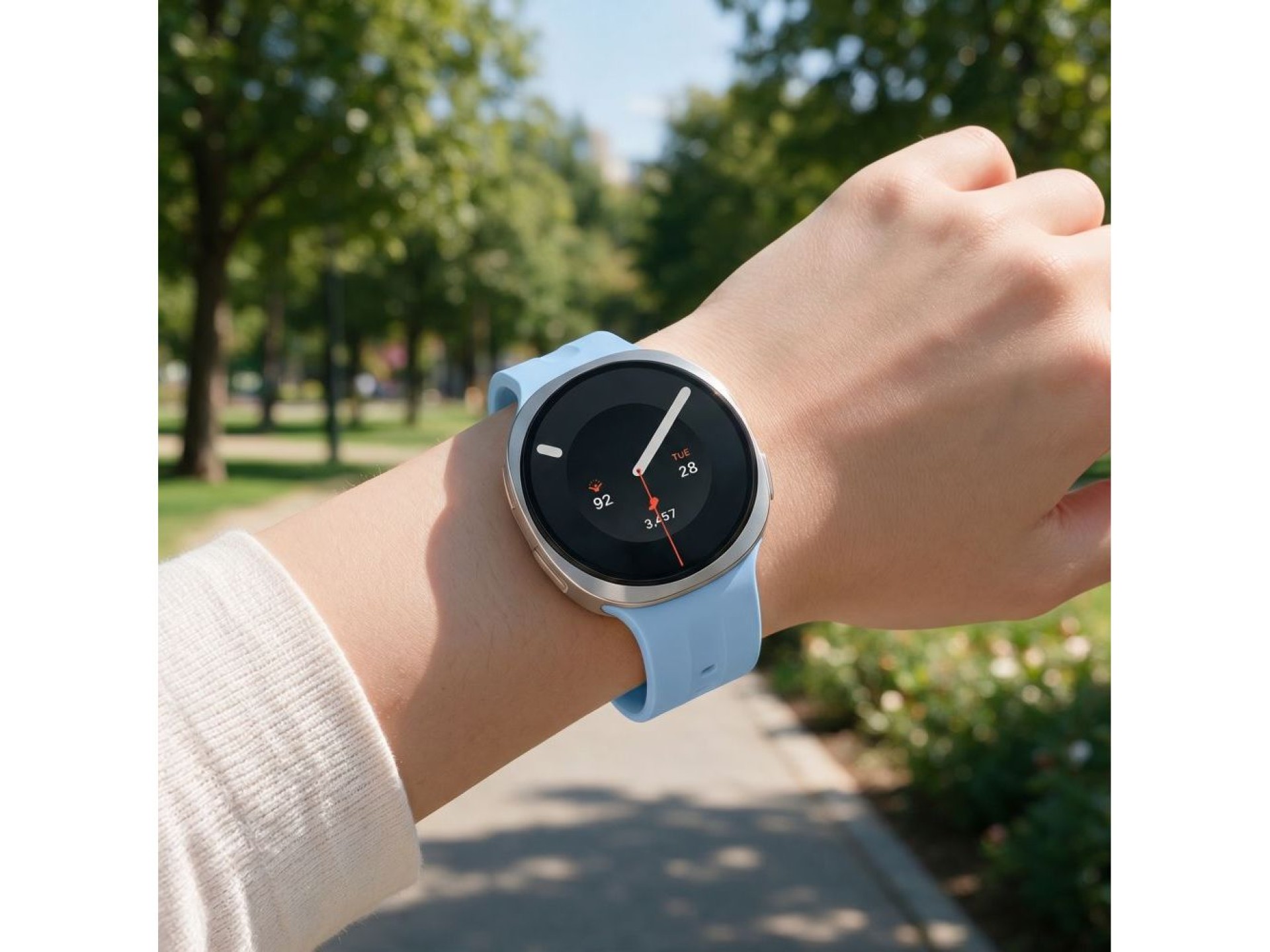 Tech-Protect Silicone Evo Strap for Samsung Galaxy Watch 40/44/46 mm - Blue