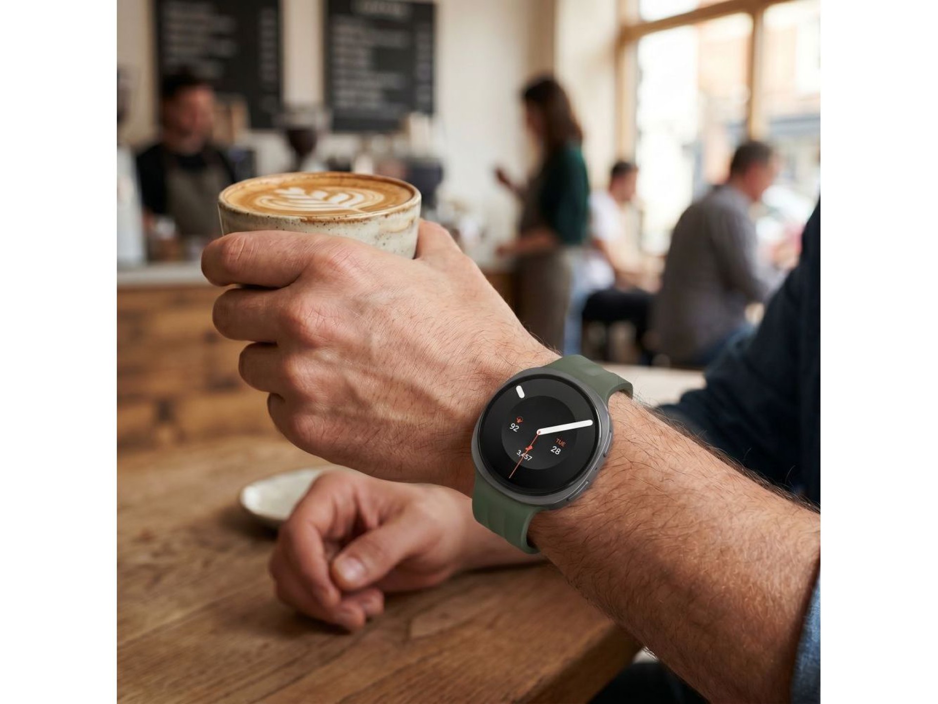 Correa Tech-Protect de silicona Evo para Samsung Galaxy Watch de 40/44/46 mm - Verde