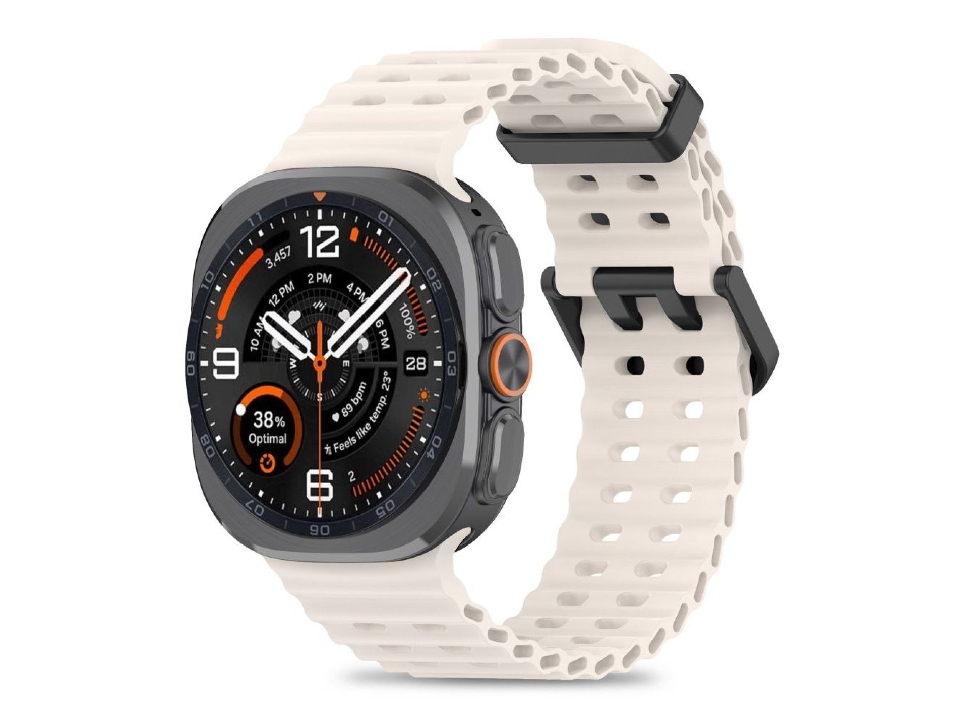 Tech-Protect Iconband Pro para Samsung Galaxy Ultra 47mm - Bege