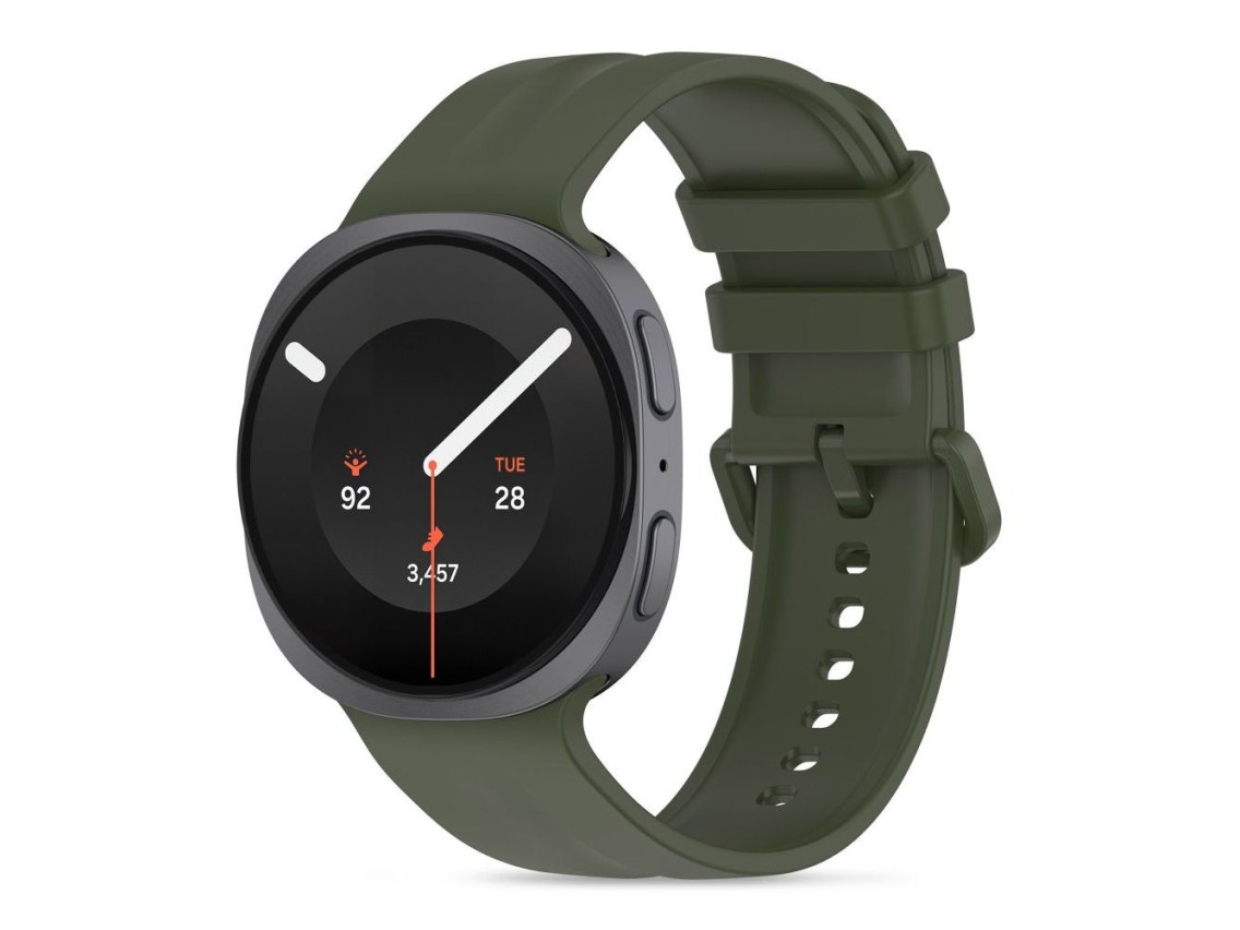 Pulseira de silicone Tech-Protect Evo para Samsung Galaxy Watch 40/44/46 mm - Verde