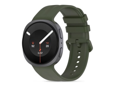 Tech-Protect Silicone Evo Strap for Samsung Galaxy Watch 40/44/46 mm - Green