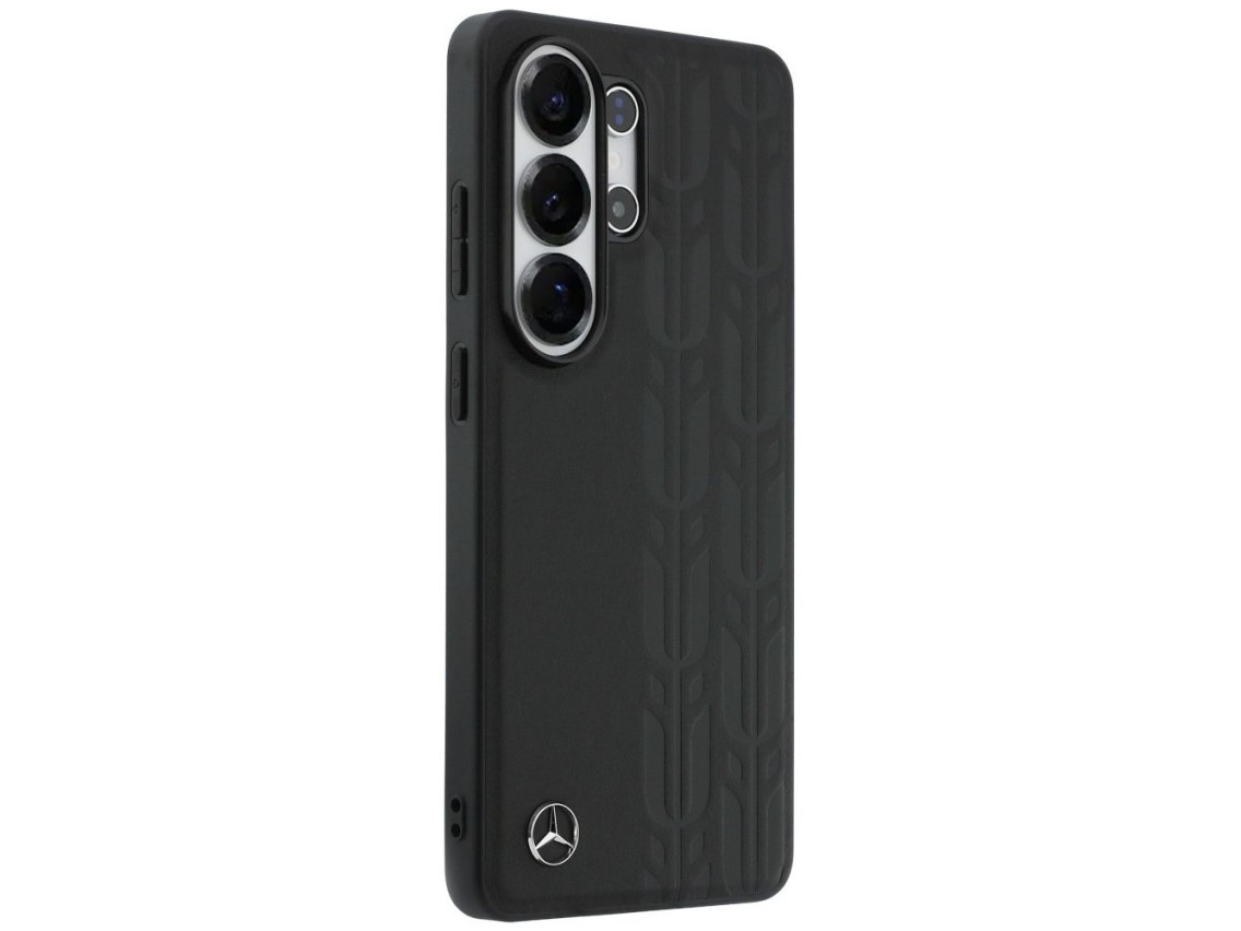 Capa MagSafe Mercedes Laurel Leaves para Samsung Galaxy S26 Ultra - Preta