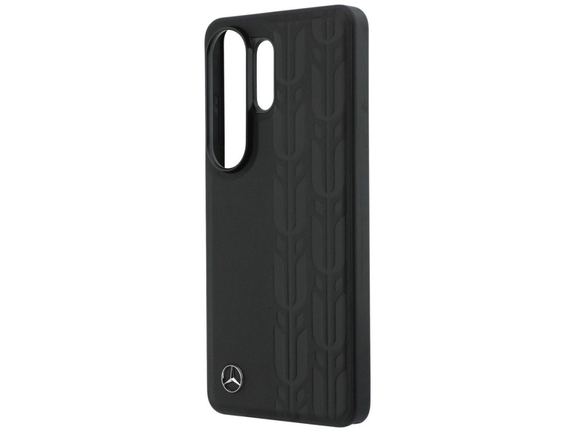 Capa MagSafe Mercedes Laurel Leaves para Samsung Galaxy S26 Ultra - Preta