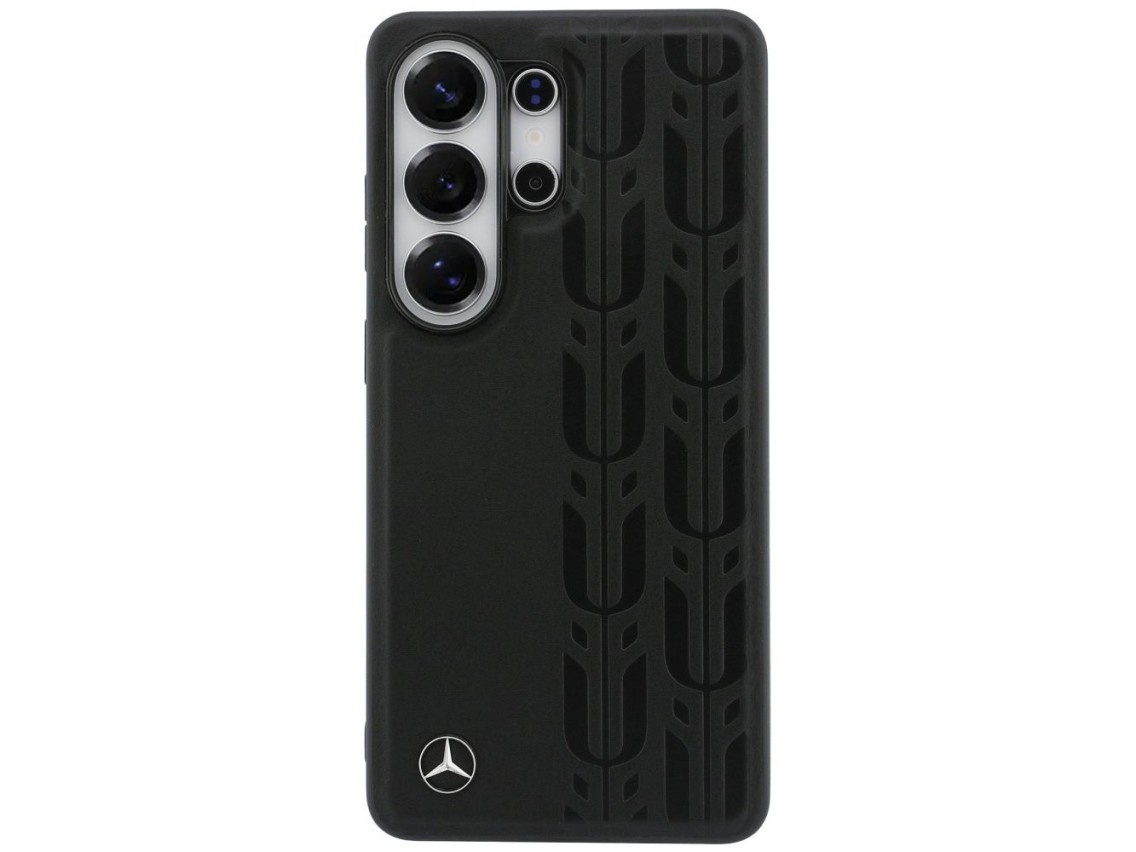 Capa MagSafe Mercedes Laurel Leaves para Samsung Galaxy S26 Ultra - Preta