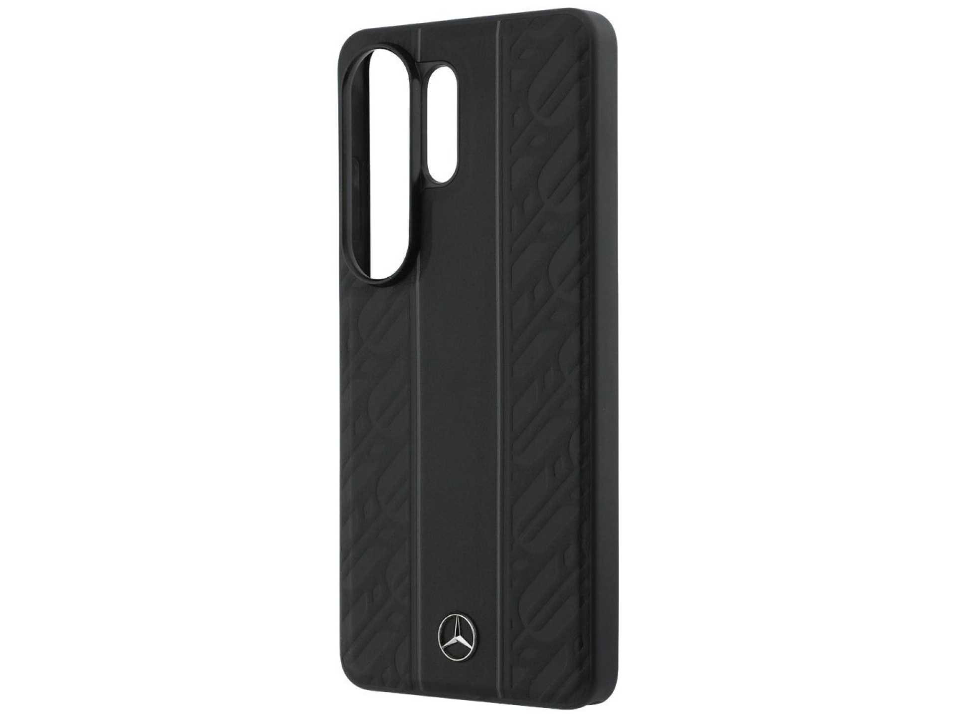 Mercedes Laurel Leaves Vertical Stripes MagSafe Case for Samsung Galaxy S26 Ultra - Black