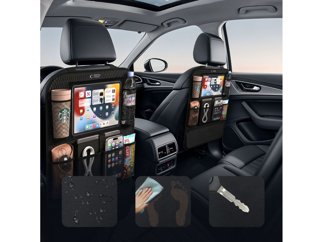 Organizador para coche Tech-Protect UCA200 - Negro