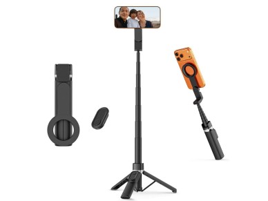 Tech-Protect L11S MagSafe selfie stick - black Tech-Protect L11S MagSafe selfie stick - black