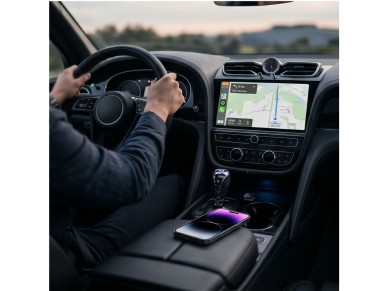 Adaptador Tech-Protect Ultraboost CA01 USB Bluetooth 5.4 Apple CarPlay / Android Auto - negro
