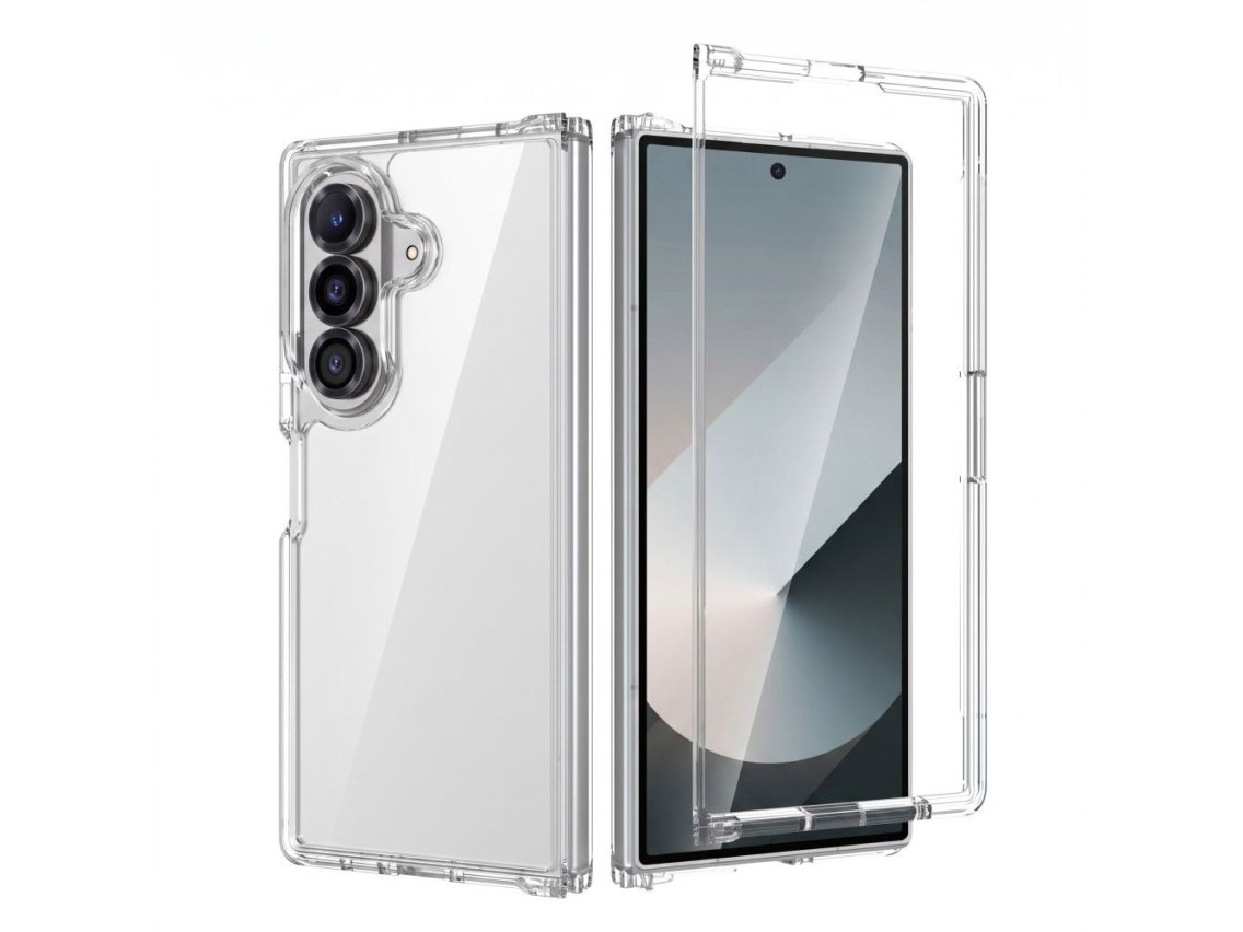 Tech-Protect FlexAir Hybrid Case for Samsung Galaxy Z Fold 8 Ultra - Transparent