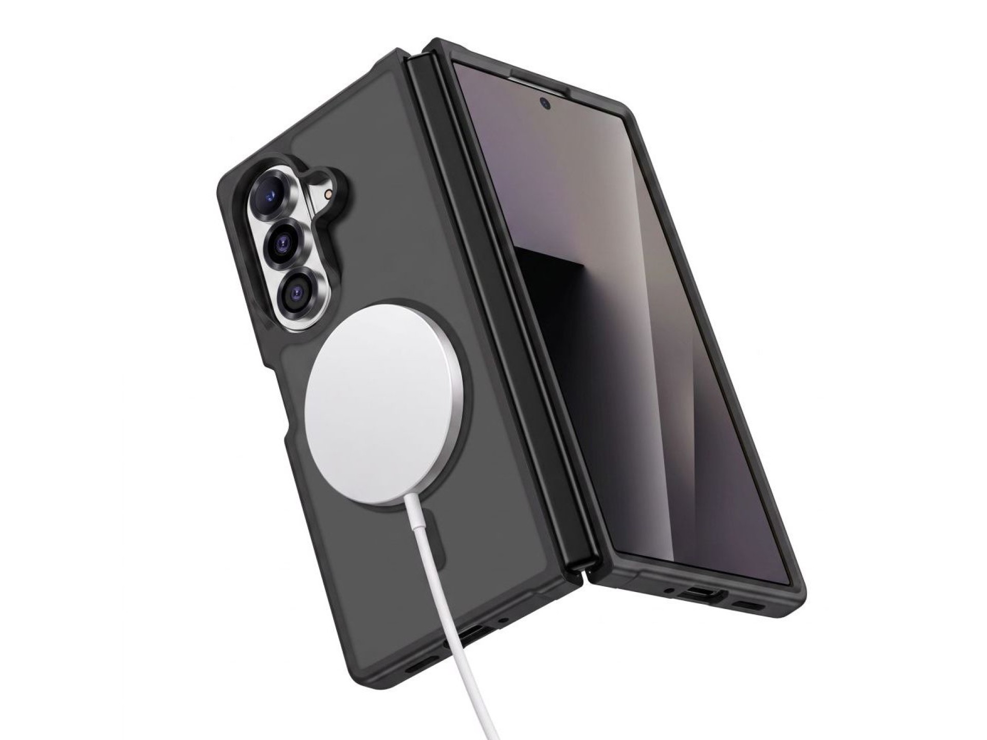 Tech-Protect Magmat MagSafe Case for Samsung Galaxy Z Fold 7 / 8 Ultra - Matte Black