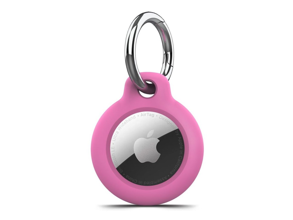 Funda protectora resistente Tech-Protect para Apple AirTag 1/2 - Rosa