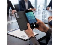 Capa carteira inteligente Tech-Protect para Samsung Galaxy A27 5G - Preto fosco