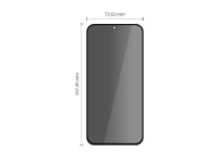 Tech-Protect Glass SPY+ 2-Pack Privacy Tempered Glass for Samsung Galaxy A27 5G Tech-Protect Glass SPY+ 2-Pack Privacy Tempered Glass for Samsung Galaxy A27 5G