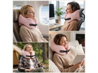 Almohada de viaje Tech-Protect ComfortRest - Rosa Almohada de viaje Tech-Protect ComfortRest - Rosa
