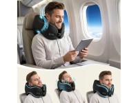 Almohada de viaje Tech-Protect ComfortRest - Negra Almohada de viaje Tech-Protect ComfortRest - Negra