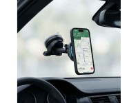Tech-Protect V20 MagSafe Car Holder for Windshield/Air Vent/Dashboard 25W QI2.2 - Black Tech-Protect V20 MagSafe Car Holder for Windshield/Air Vent/Dashboard 25W QI2.2 - Black