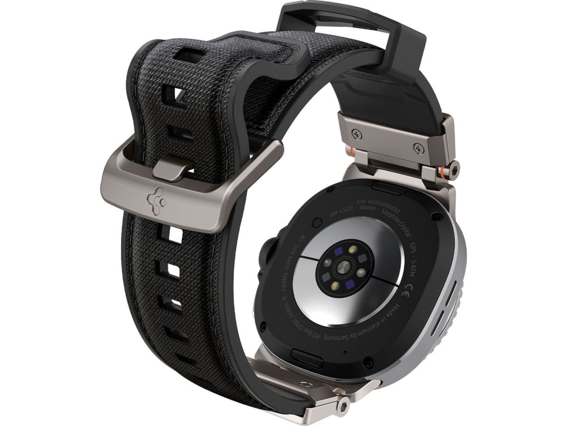 Spigen DuraPro Armor Strap for Samsung Galaxy Watch 40/44/46 mm - Black