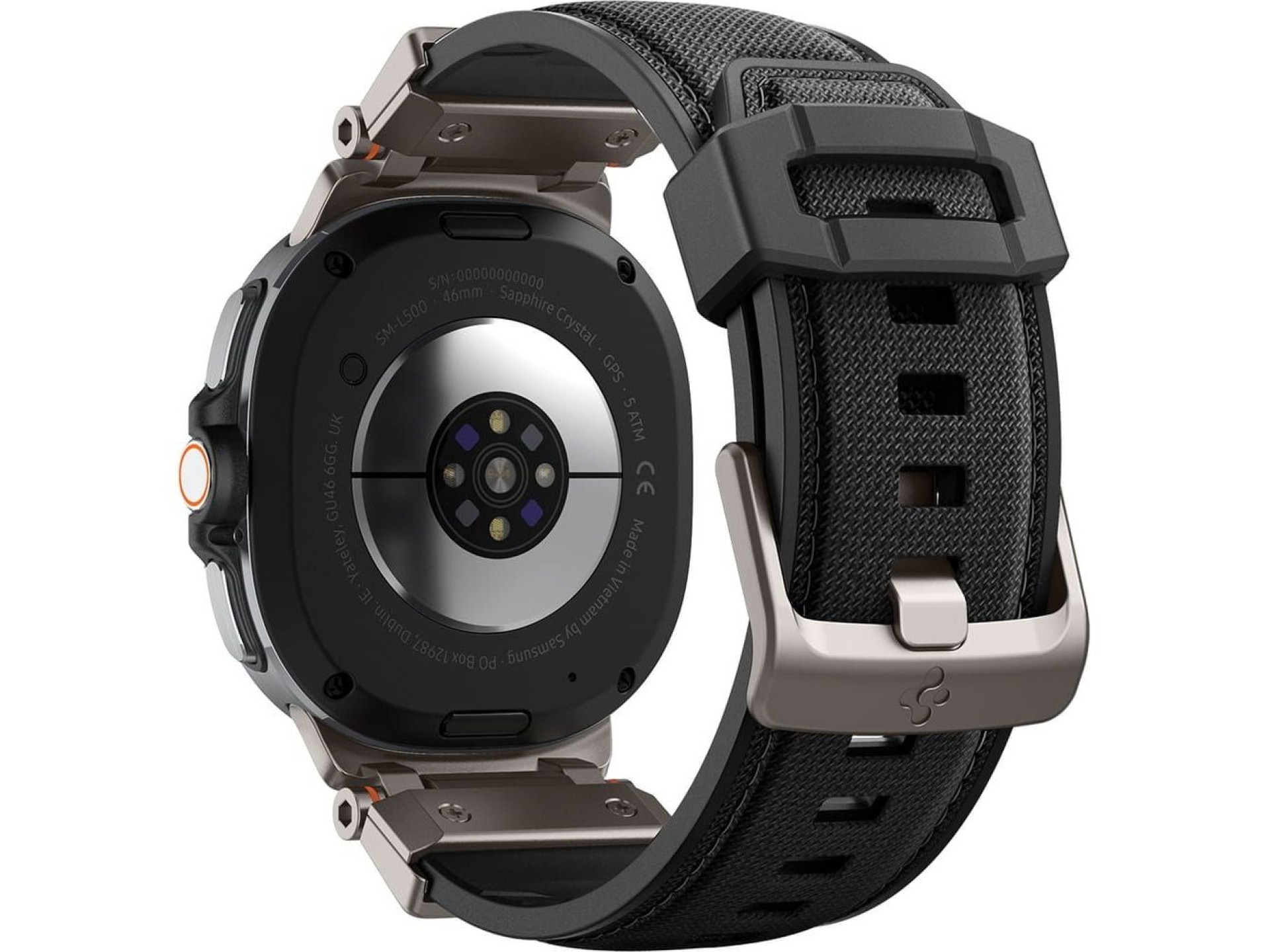 Spigen DuraPro Armor Strap for Samsung Galaxy Watch 40/44/46 mm - Black