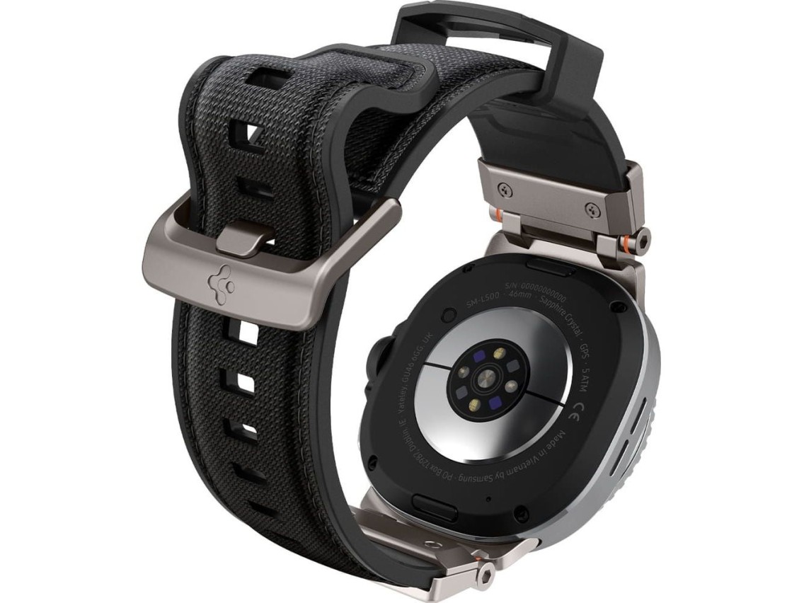 Spigen DuraPro Armor Strap for Samsung Galaxy Watch 40/44/46 mm - Black