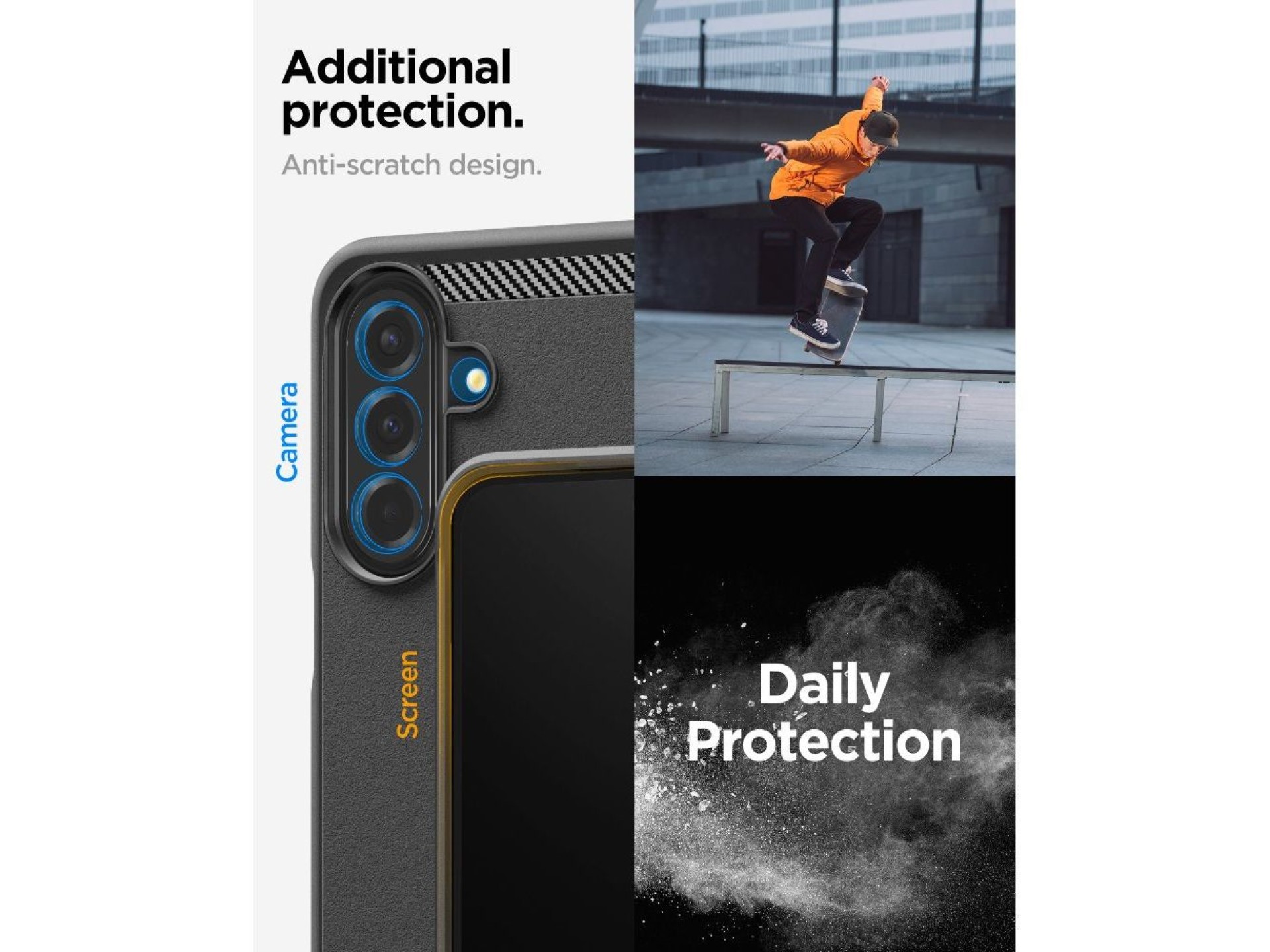 Spigen Rugged Armor Case for Samsung Galaxy A27 5G - Matte Black