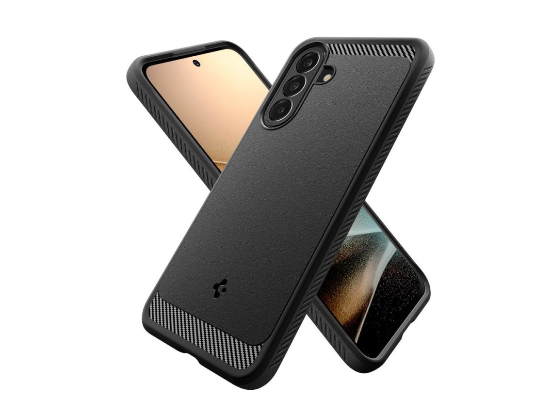 Capa Spigen Rugged Armor para Samsung Galaxy A27 5G - Preto Fosco