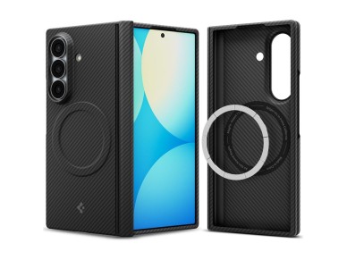 Capa Spigen AirSkin Aramid MagFit MagSafe para Samsung Galaxy Z Fold 8 Ultra - Preta Capa Spigen AirSkin Aramid MagFit MagSafe para Samsung Galaxy Z Fold 8 Ultra - Preta