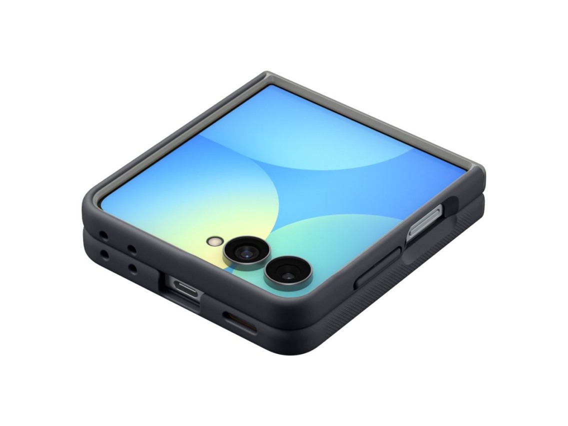 Spigen Nano Pop MagSafe Case for Samsung Galaxy Z Flip 8 - Black and Gray