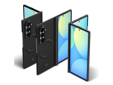 Capa Spigen AirSkin Aramid MagFit MagSafe para Samsung Galaxy Z Fold 8 Ultra - Preta Capa Spigen AirSkin Aramid MagFit MagSafe para Samsung Galaxy Z Fold 8 Ultra - Preta