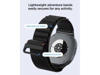 Spigen WBF1 Strap for Samsung Galaxy Watch 40/44/46 mm - Black Spigen WBF1 Strap for Samsung Galaxy Watch 40/44/46 mm - Black