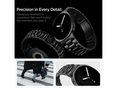 Spigen Modern Fit Band 316L Bracelet for Samsung Galaxy Watch 40/44/46 mm - Black Spigen Modern Fit Band 316L Bracelet for Samsung Galaxy Watch 40/44/46 mm - Black