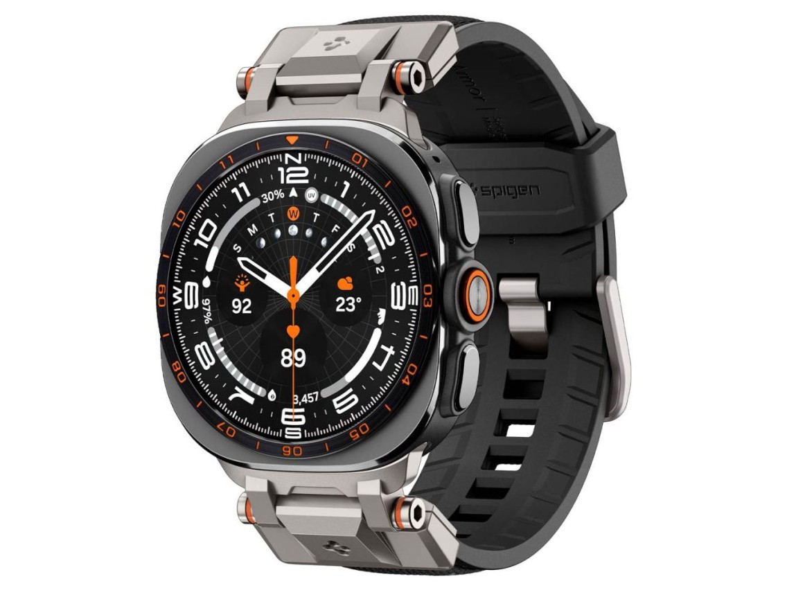 Correa Spigen DuraPro Armor para Samsung Galaxy Watch Ultra de 47 mm - Negra