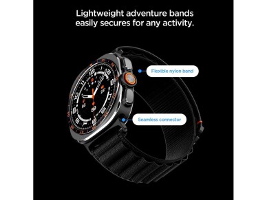 Spigen WBF1 Strap for Samsung Galaxy Watch Ultra 47mm - Black